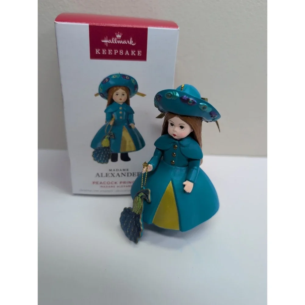 Hallmark PEACOCK PRINCESS MADAME ALEXANDER #29 IN SERIES 2024 Keepsake Ornament